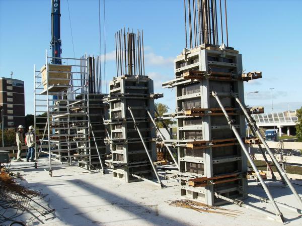 scaffolding used in construction project